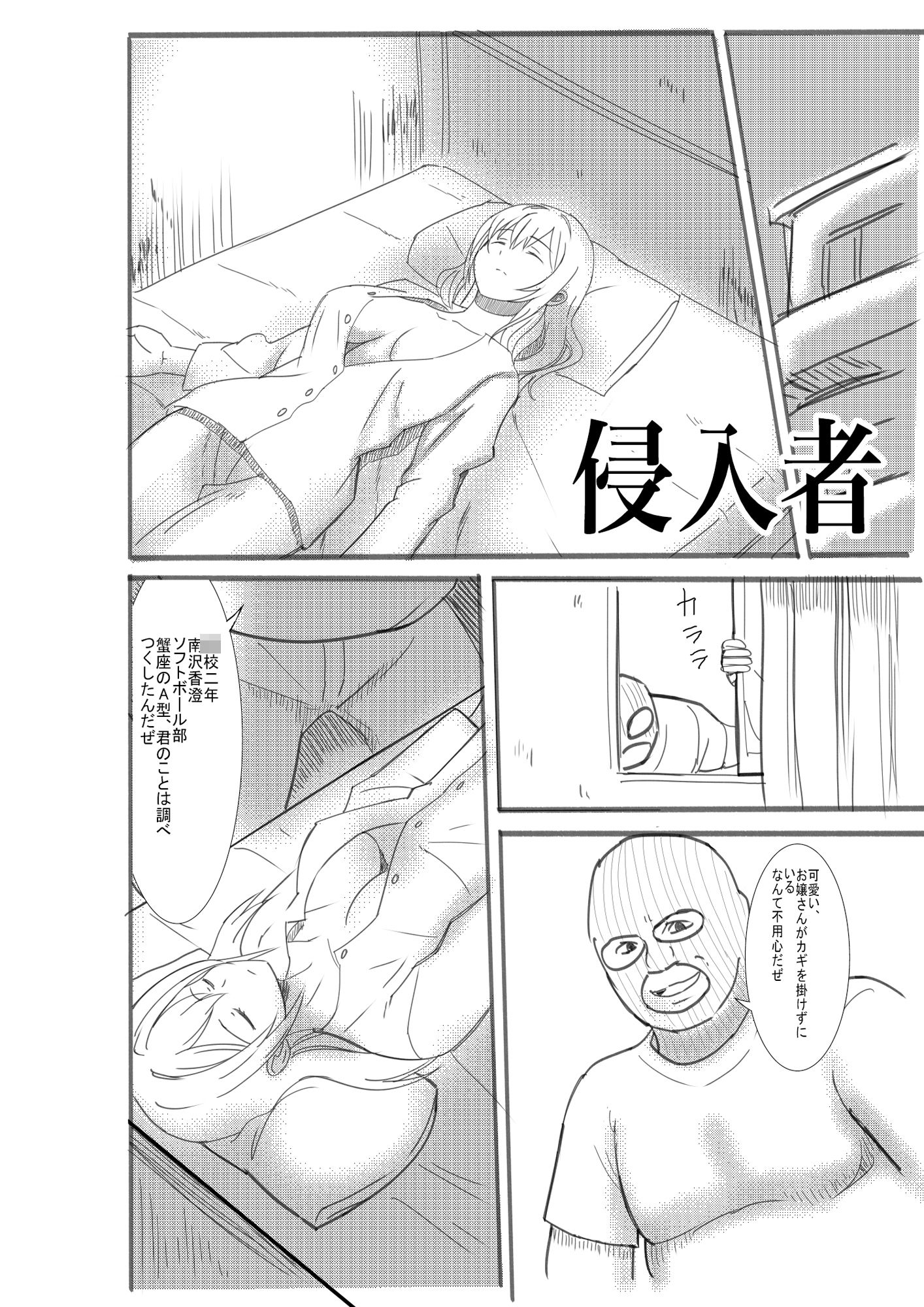 サンプル画像1:侵入者(小説モーメント) [d_527298]