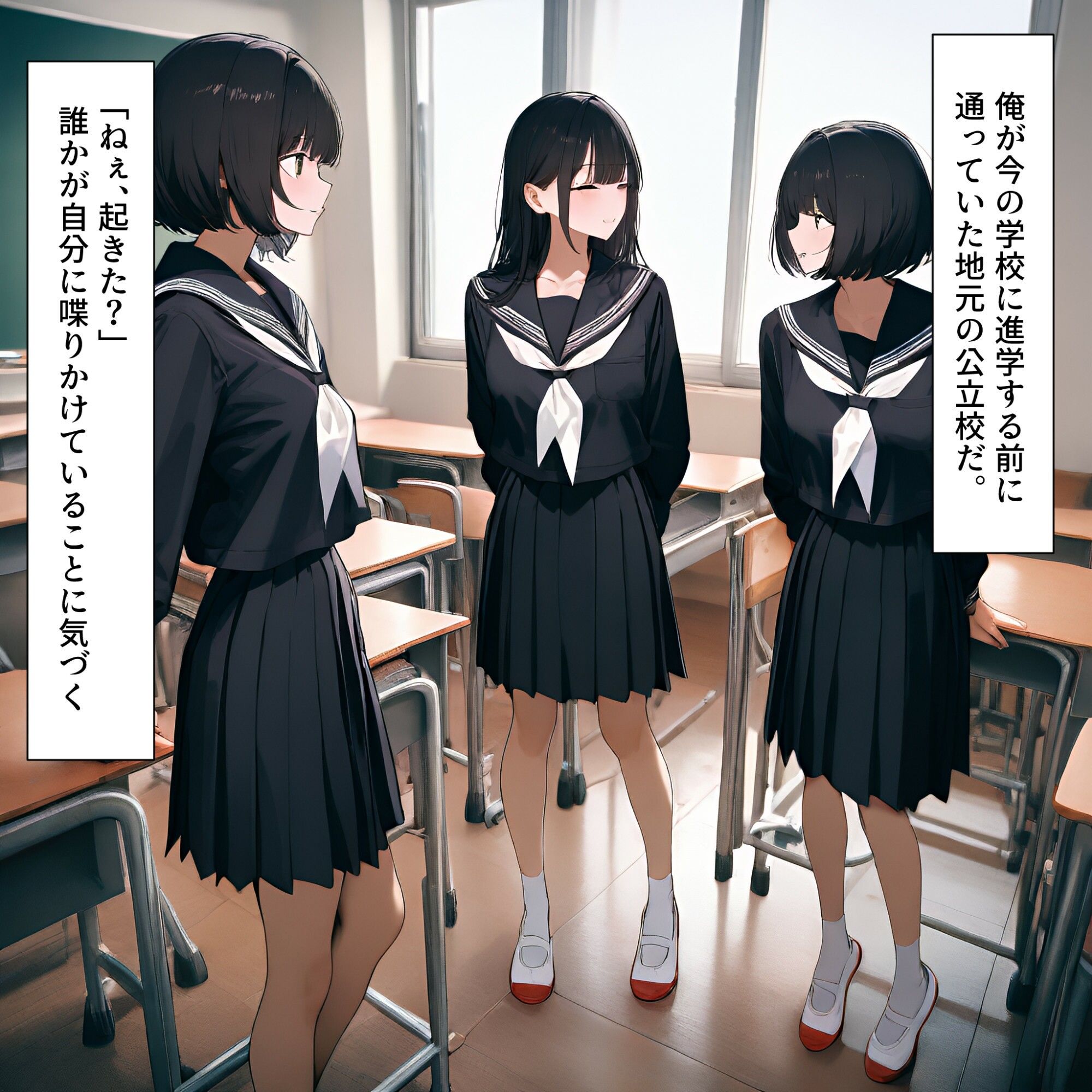 サンプル画像4:時が止まった学校で8(電脳戯画) [d_527531]