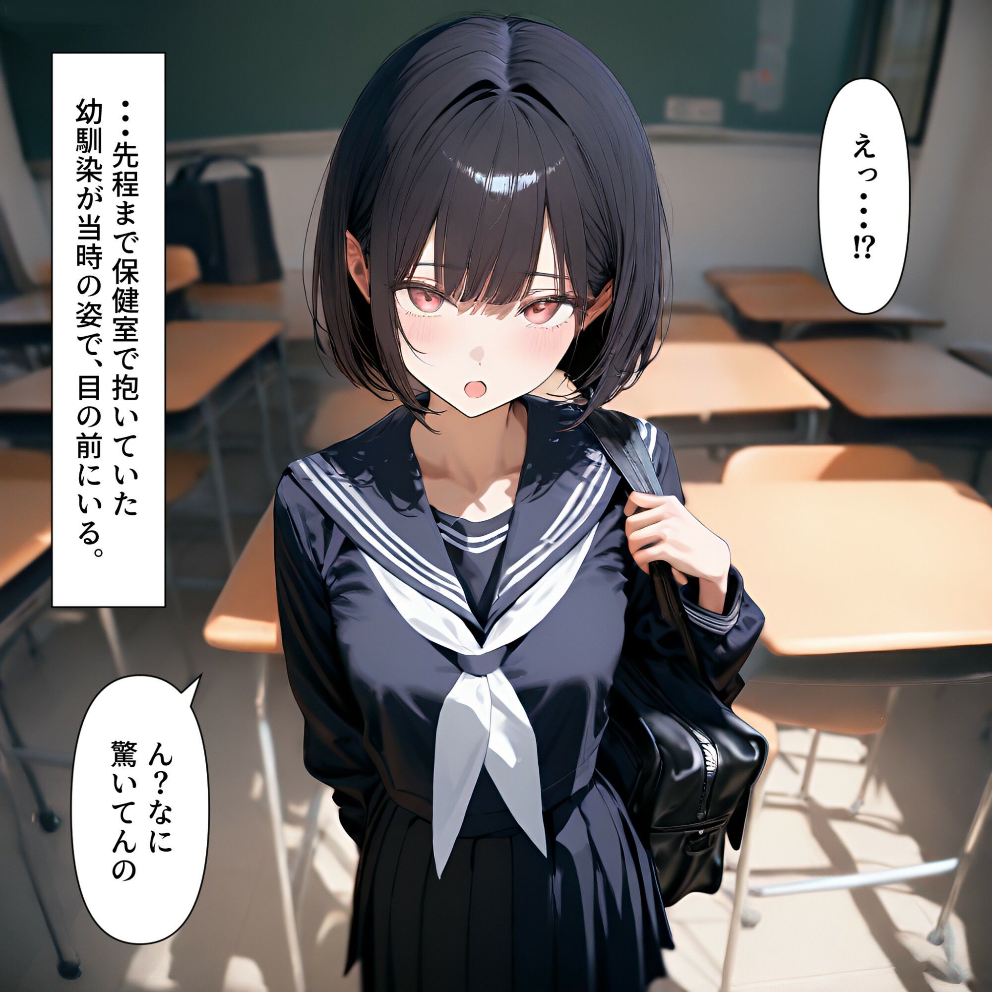 サンプル画像5:時が止まった学校で8(電脳戯画) [d_527531]