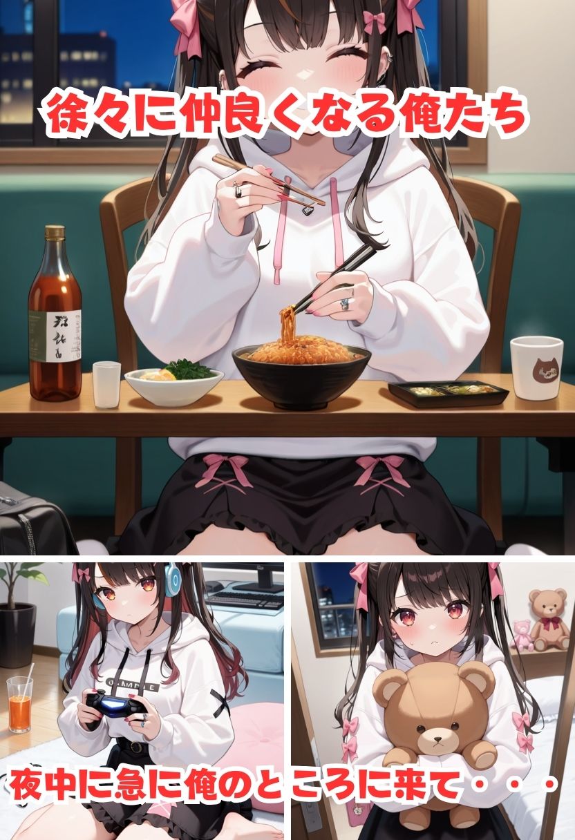 サンプル画像4:家出少女の考えることはよくわからんけどなつかれた話(eeAI) [d_527537]