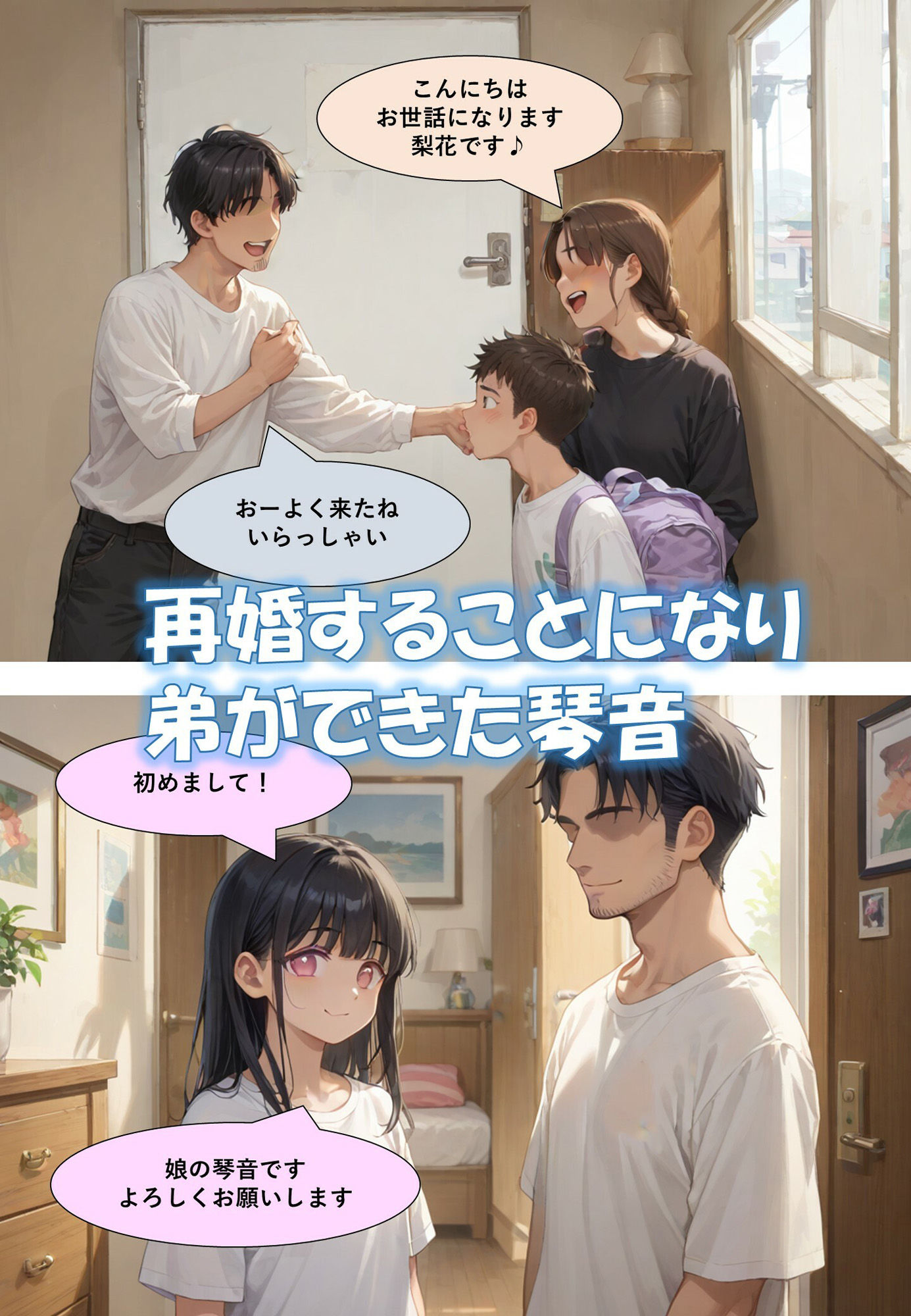 サンプル画像1:むっつりスケベの姉とエッチな性活(きなこ餅) [d_527669]