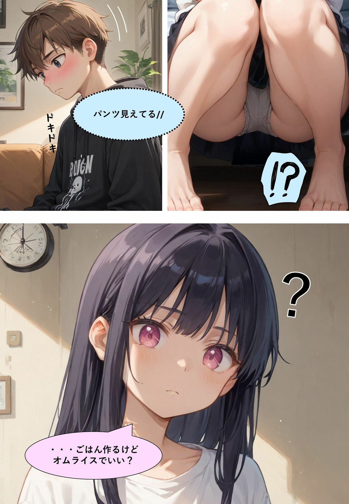 サンプル画像3:むっつりスケベの姉とエッチな性活(きなこ餅) [d_527669]