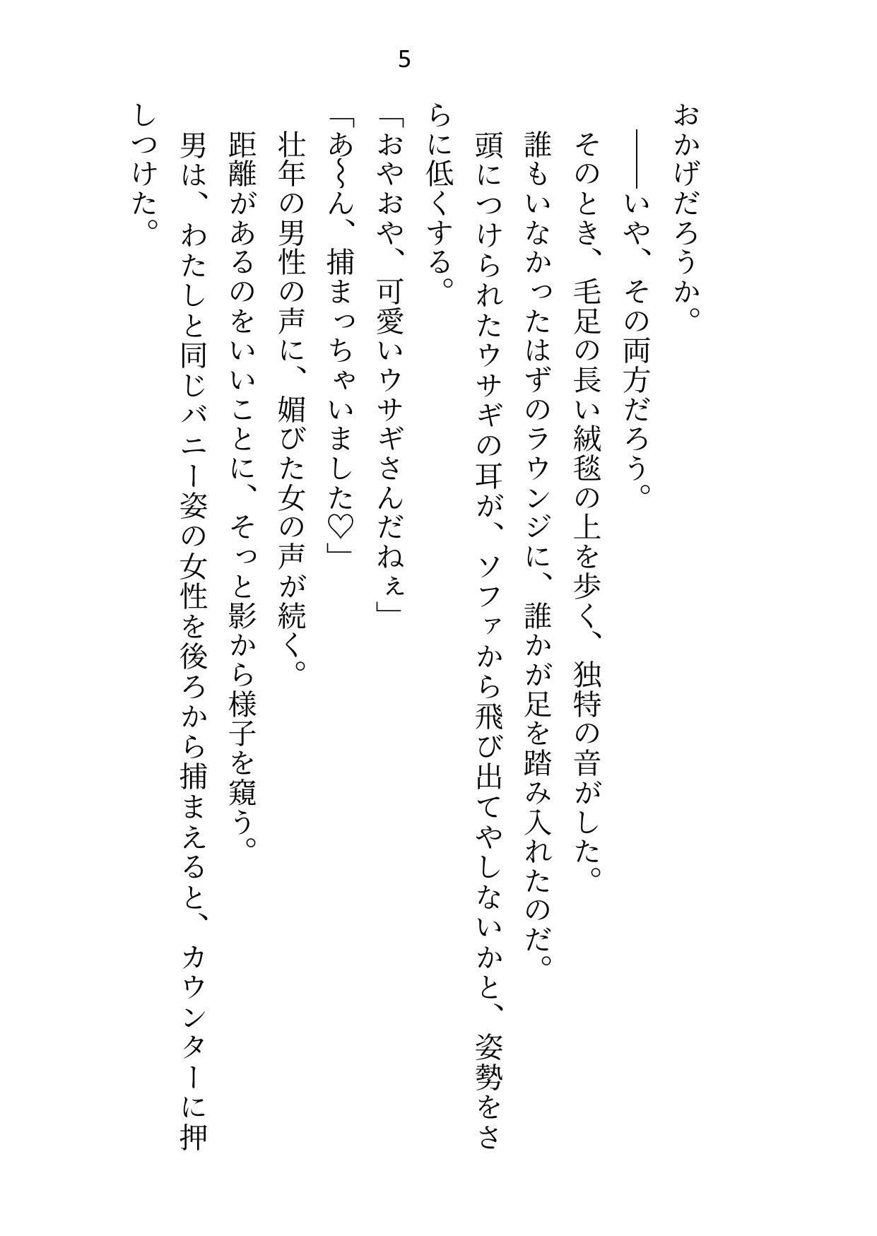 つかまったら即生ハメ3P！豪華客船で隠れ鬼ごっこ〜イケメンふたりの専属ウサギとして裸バニー・メイド服・水着で中出しえっち〜