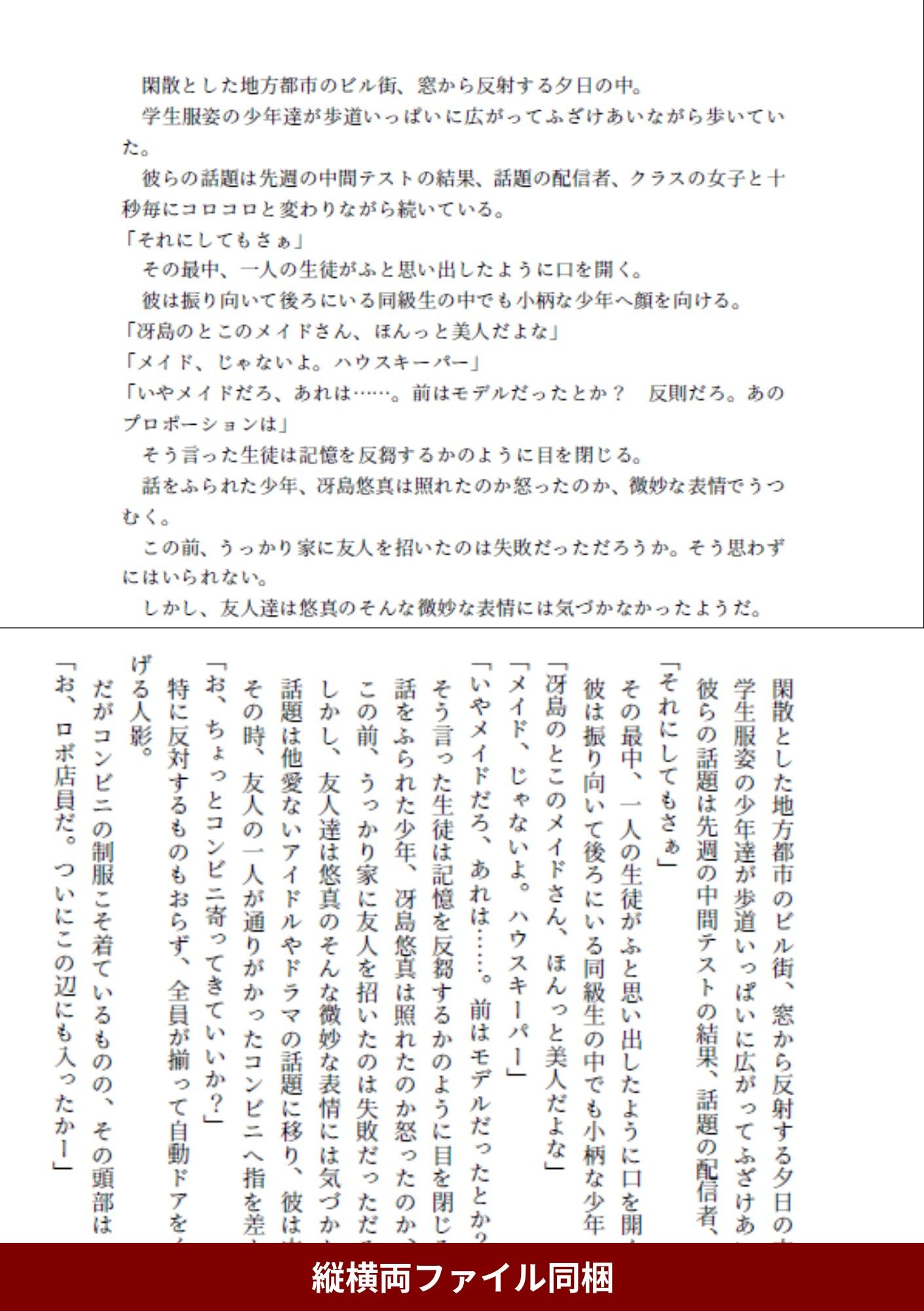 サンプル画像3:殺戮機械に襲われたけど我が家のハウスキーパーさんが最強だった件(Meggy) [d_528153]
