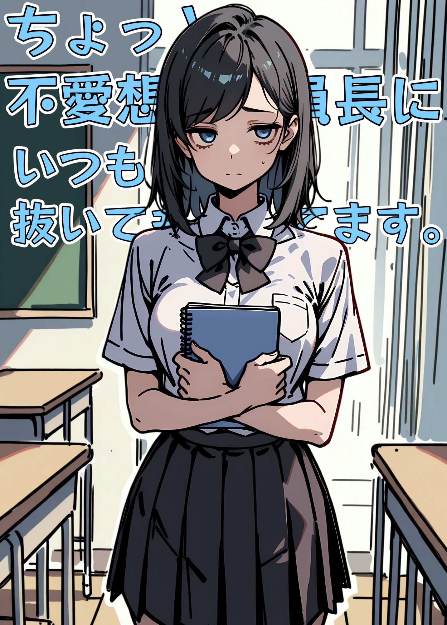 サンプル画像5:ちょっと不愛想な委員長に抜いてもらってます(こなまく) [d_528257]