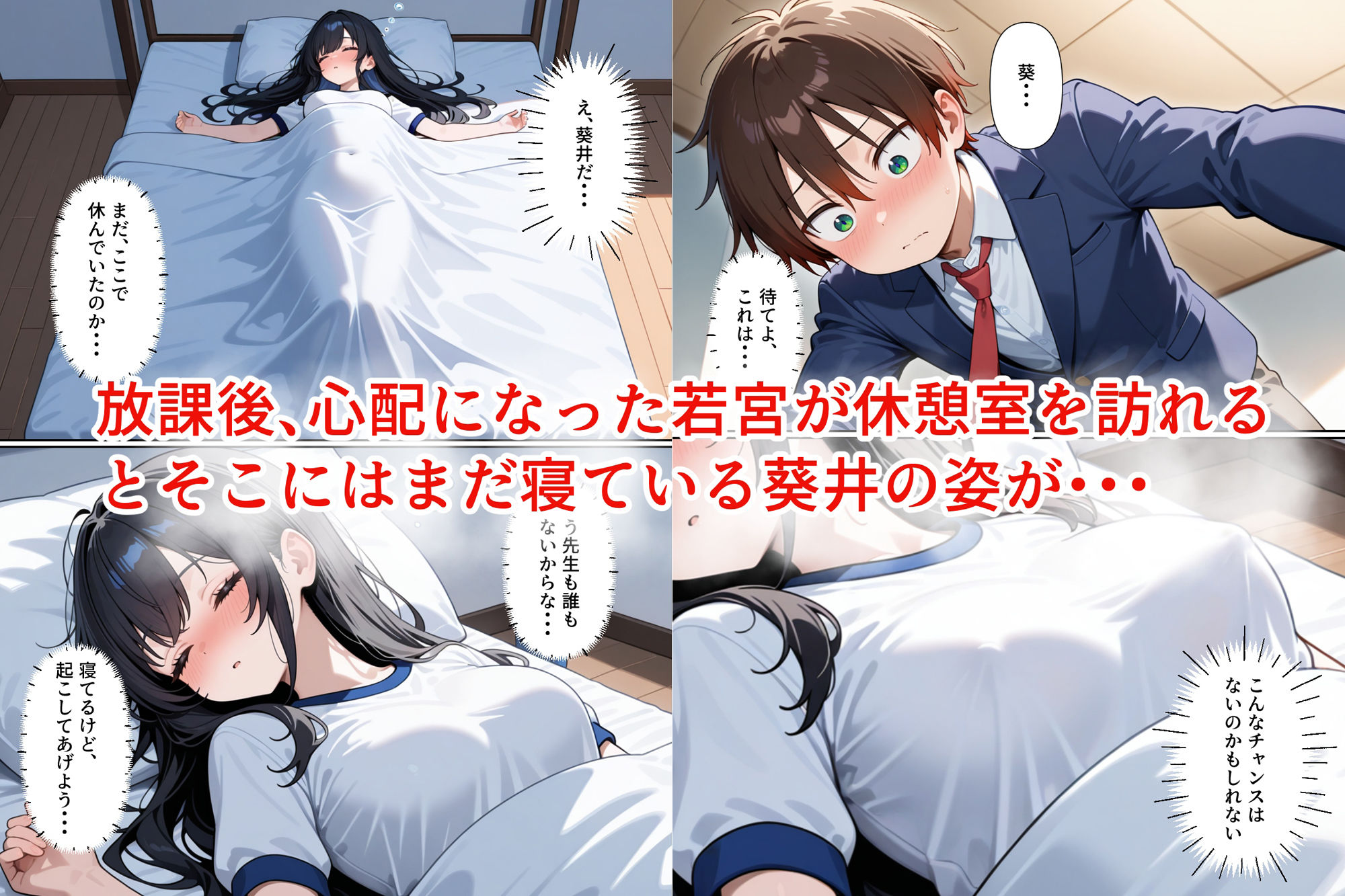 サンプル画像4:清楚な学校アイドルは実はむっつりスケベでセックスが大好きだった話(ぴちゆめ堂) [d_528671]