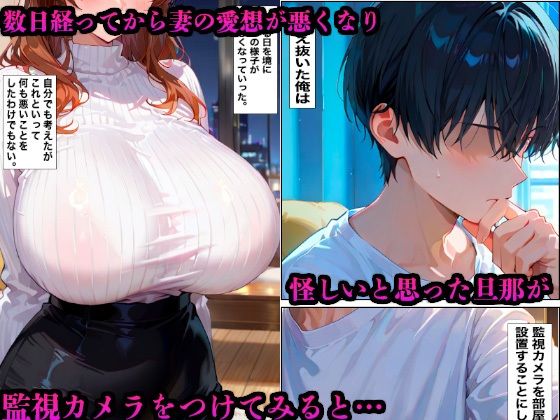サンプル画像3:爆乳若妻が巨根おじさんに駅弁プレスでチンポ漬け(かものん) [d_529324]