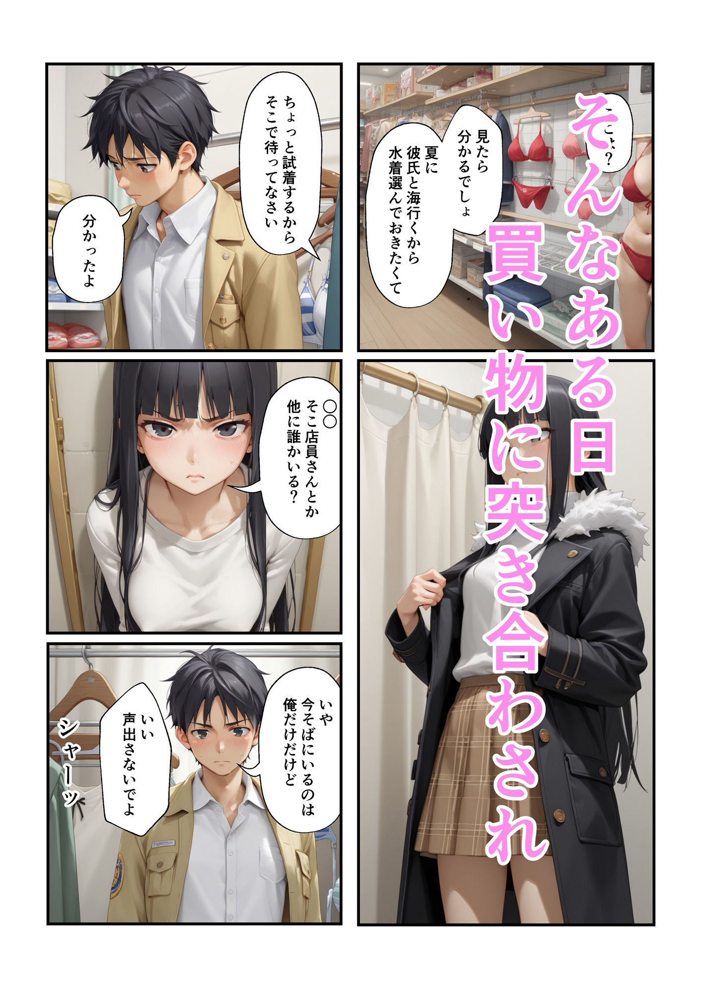 サンプル画像4:義姉さんが俺のイメージと違っていた(沙良照院) [d_529325]