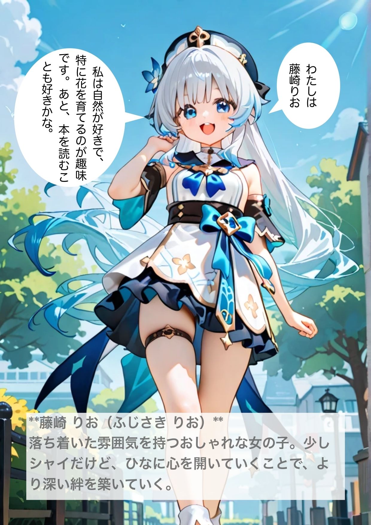 サンプル画像2:桜井ひな 藤崎りお 二人の秘密(AI美女ファンクラブ) [d_529857]