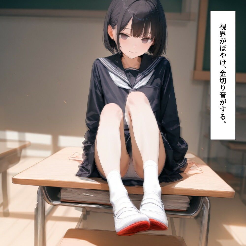 サンプル画像5:時が止まった学校で9(電脳戯画) [d_530317]