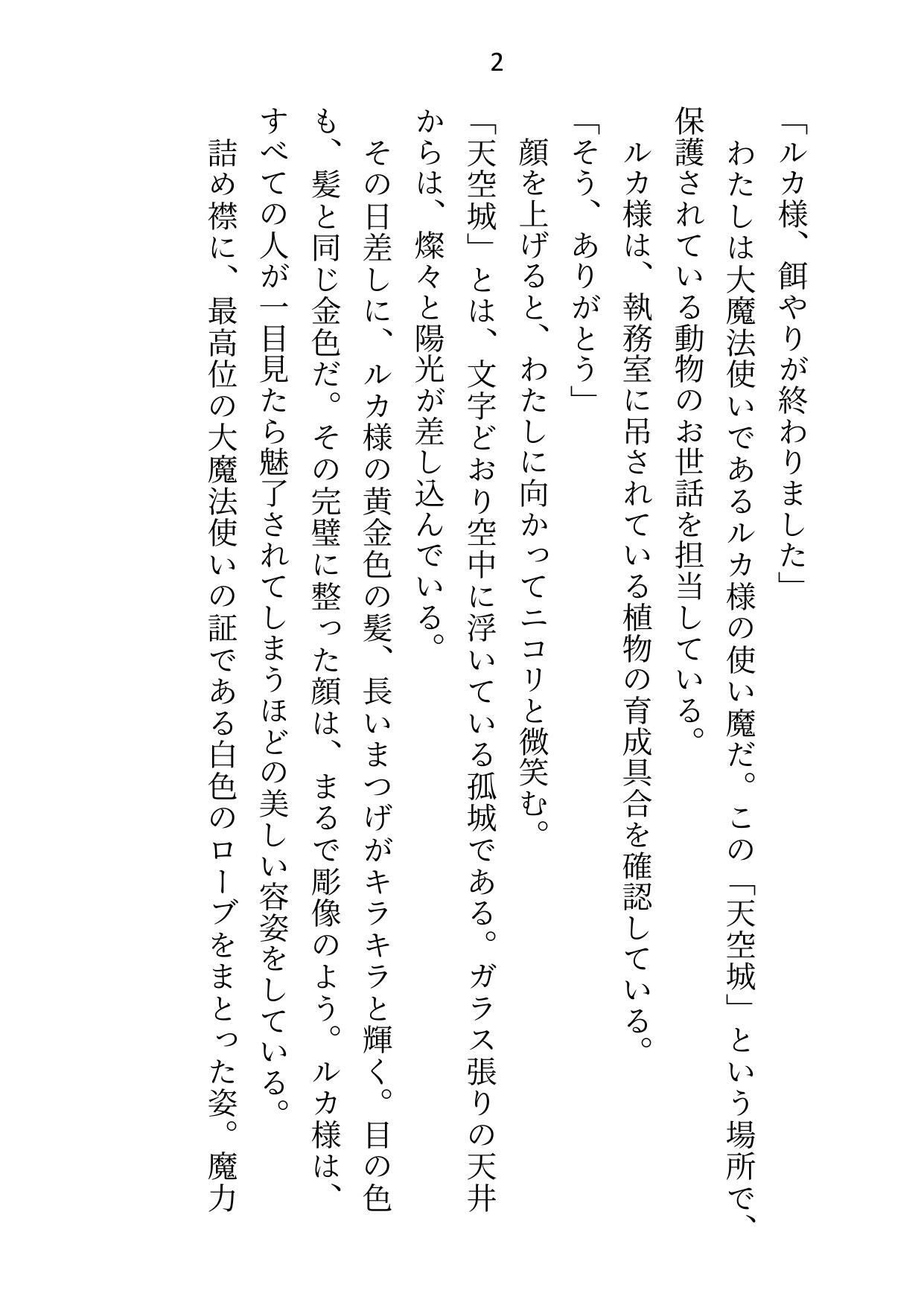大魔法使い様からえっちで魔力供給してもらってる使い魔ですが元の世界に帰ろうとしたら監禁拘束＆オモチャ責めでトロトロおまんこ中出し調教されちゃいました