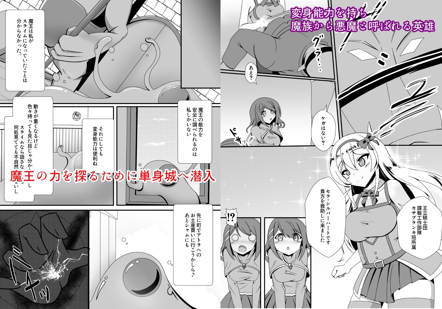 サンプル画像1:万化の悪魔が堕ちる時(なまはぐれの森) [d_532645]