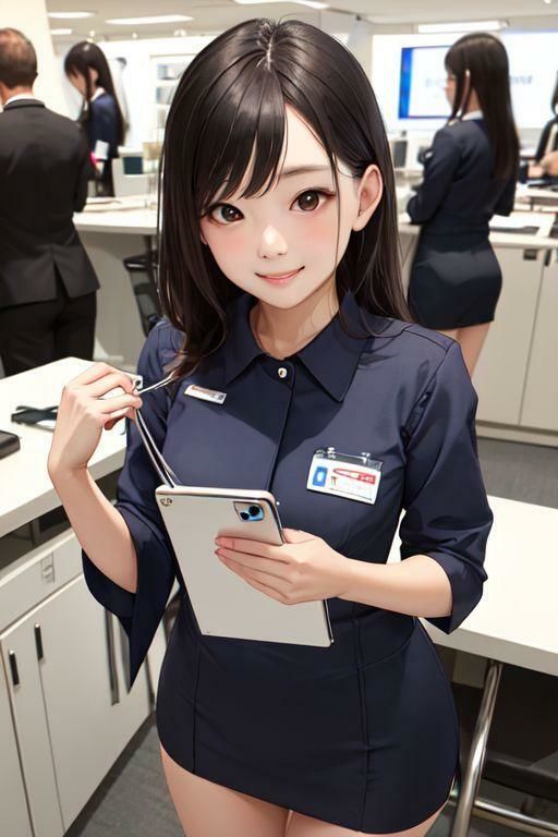 サンプル画像4:OL卑猥ワンナイト(AI kawaii girl) [d_535494]