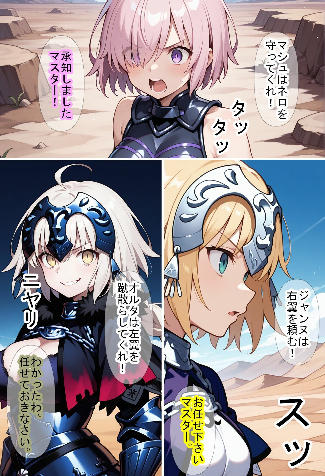 サンプル画像5:【F〇Oの世界に入ってしまったら？】〜女サーヴァントにエロい事し放題だった件〜 3(魔術師プロトン2D) [d_538011]