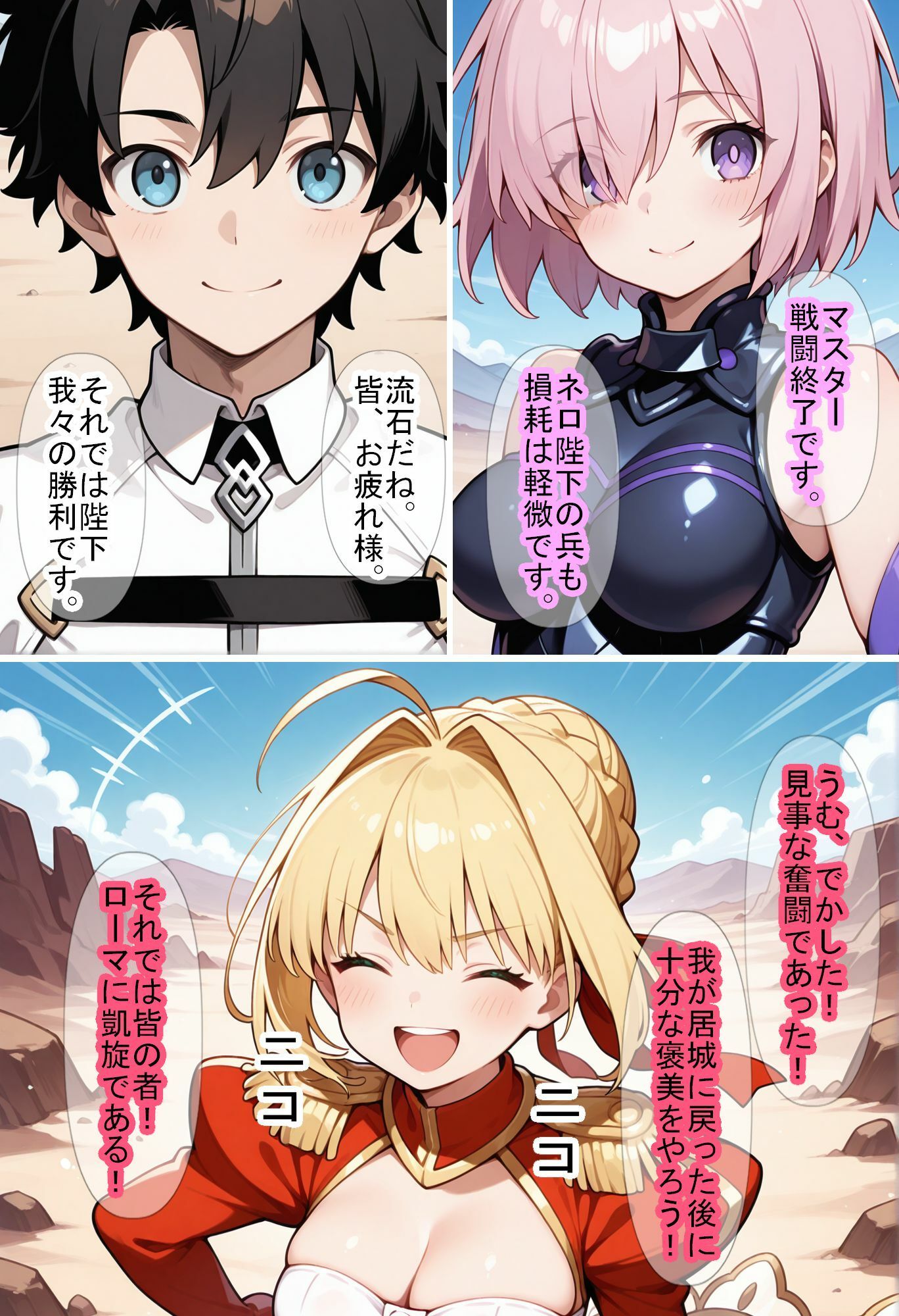 【F〇Oの世界に入ってしまったら?】〜女サーヴァントにエロい事し放題だった件〜 3の画像8