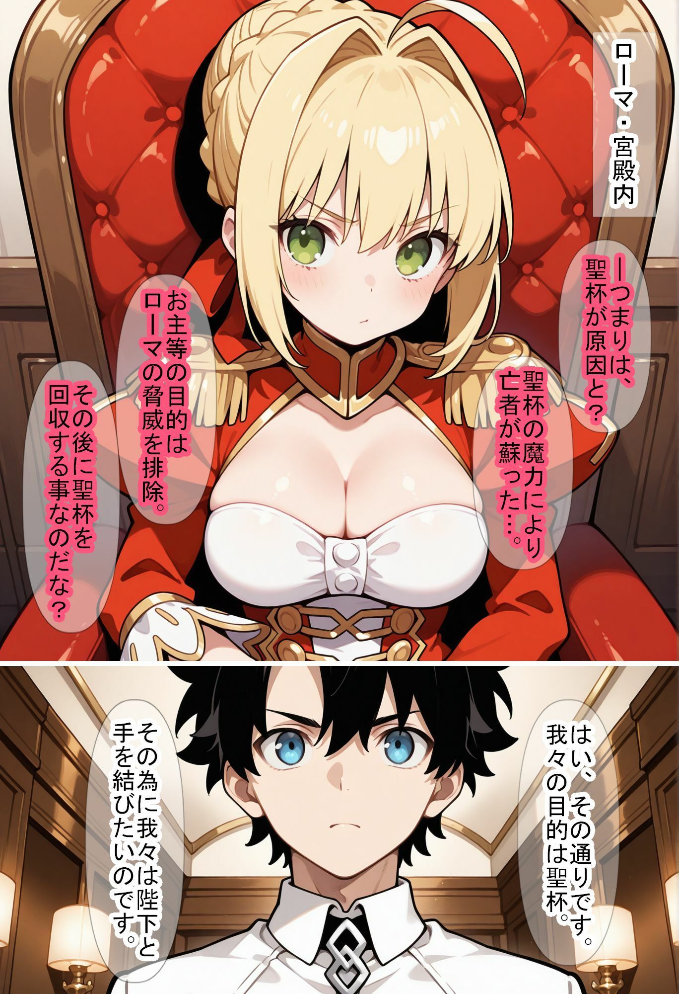 【F〇Oの世界に入ってしまったら?】〜女サーヴァントにエロい事し放題だった件〜 3の画像9