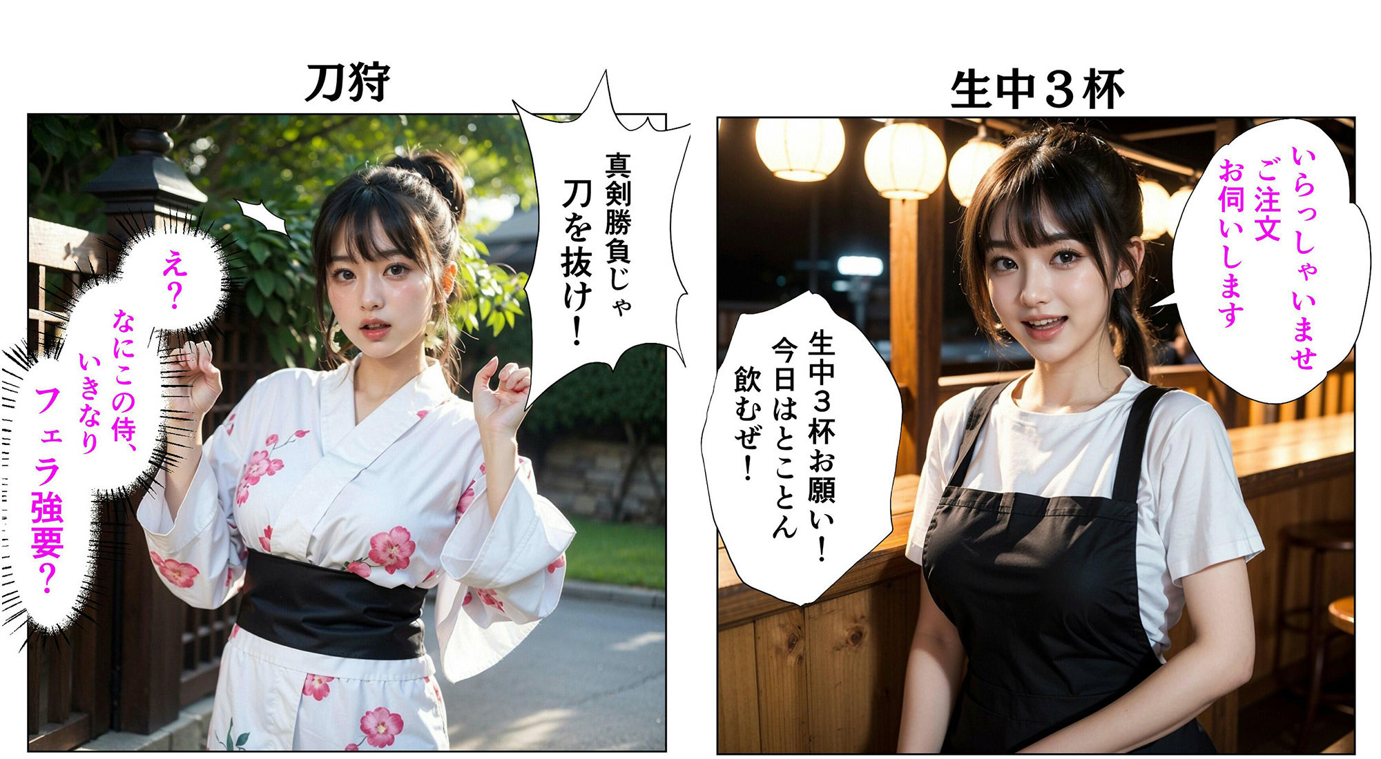 えちえち4コマのサンプル画像 6
