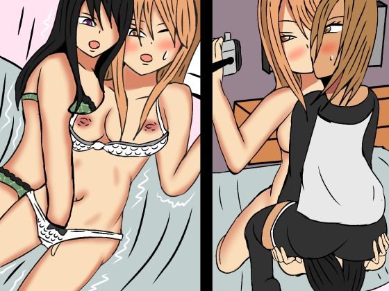 サンプル画像5:ご褒美レズAV撮影(ルナガールズ) [d_541838]