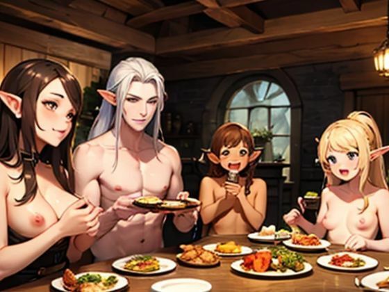 サンプル画像2:異世界料理人の官能レシピ(nawomi) [d_543566]