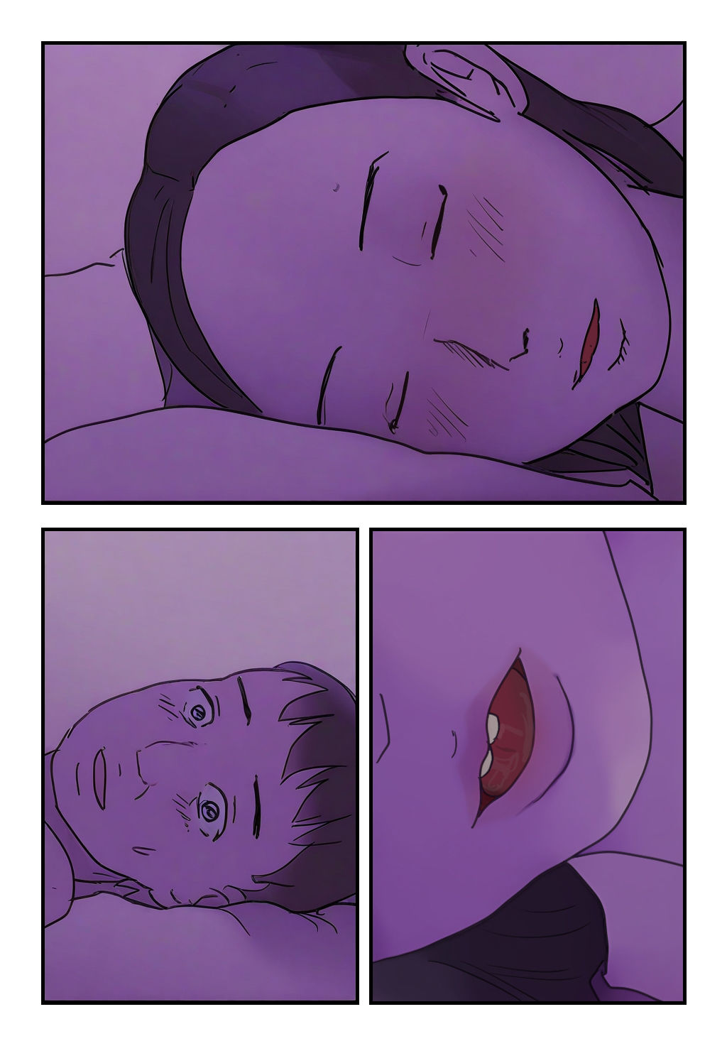 サンプル画像1:【近親相姦体験】爆睡母さん危険日中出し(パントマイム) [d_544847]