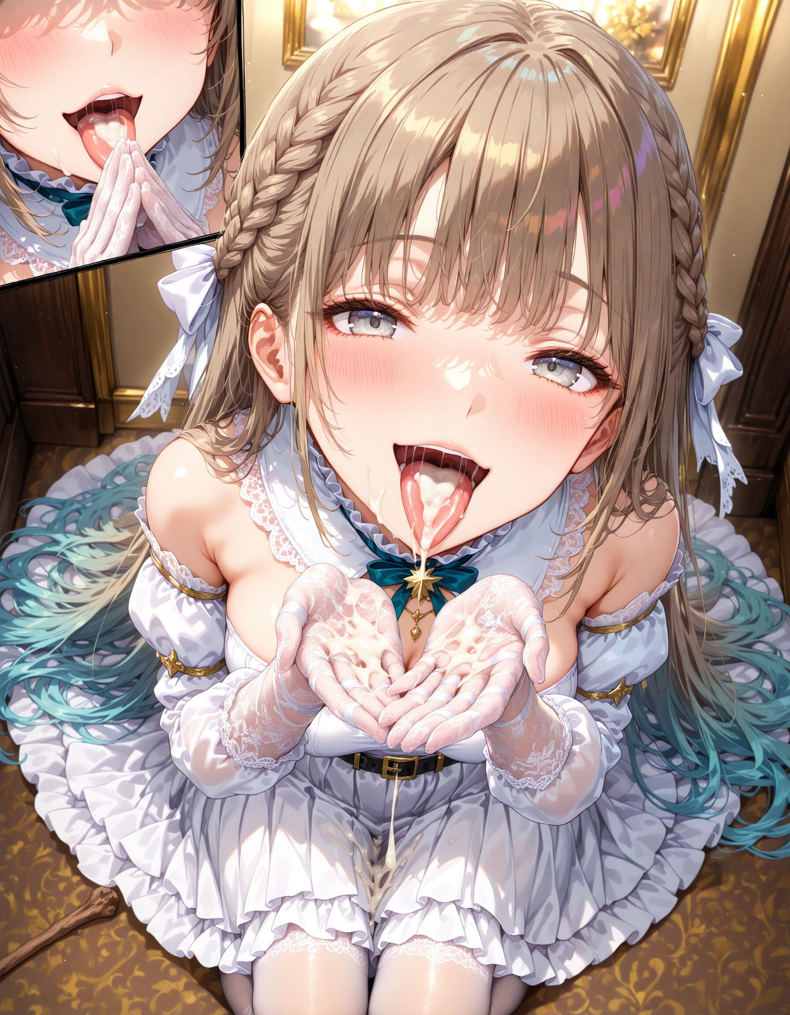 サンプル画像3:どうしてお嬢様魔法少女は僕に媚びへつらいながらフェラをするのか(ギュラリティ) [d_545068]