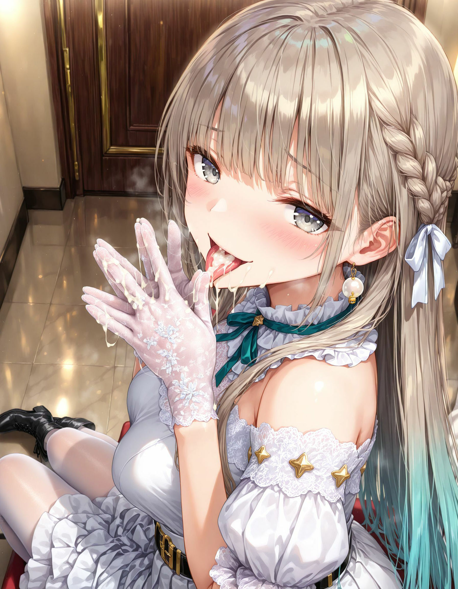 サンプル画像6:どうしてお嬢様魔法少女は僕に媚びへつらいながらフェラをするのか(ギュラリティ) [d_545068]