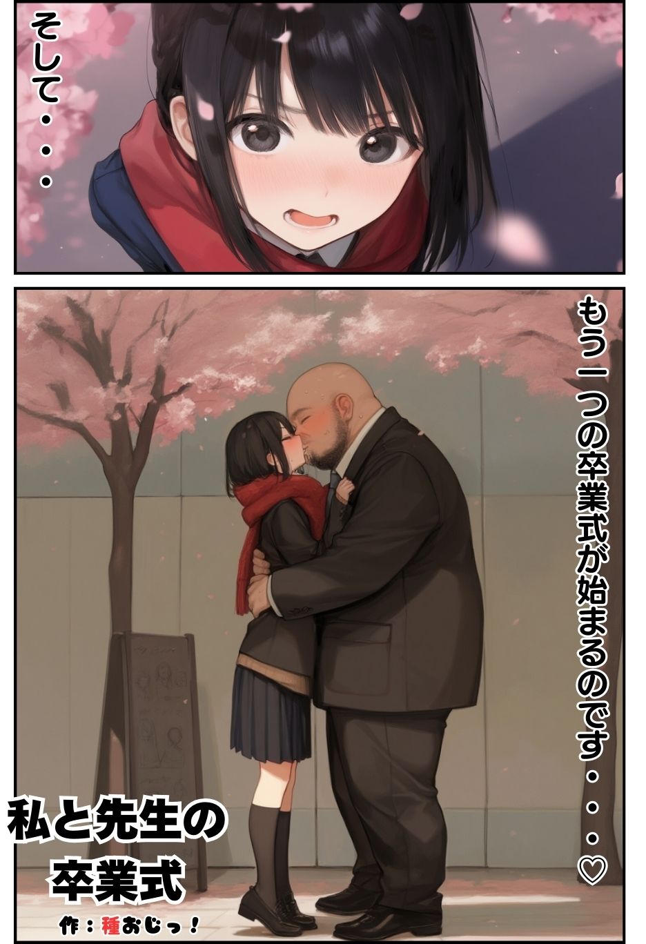 サンプル画像3:私と先生の卒業式〜禁断の関係、教え子とのセックスがこんなにも気持ちいいなんて〜(種付け出版) [d_546412]