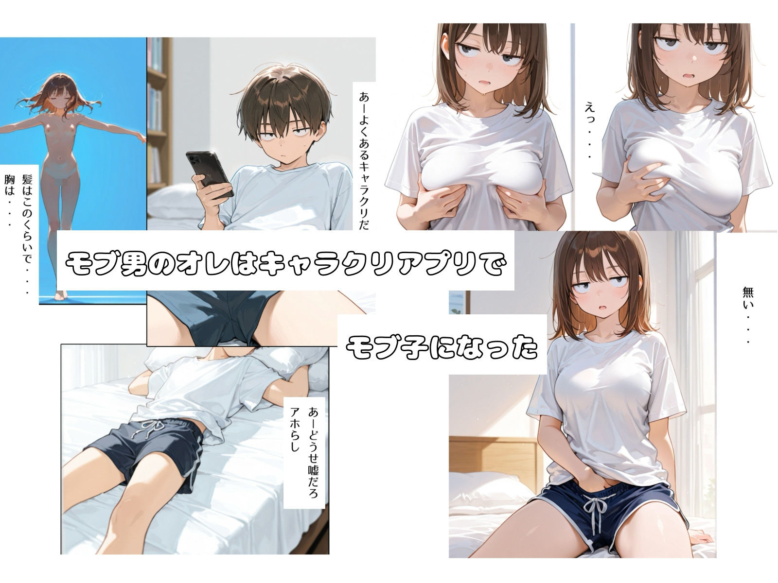 サンプル画像1:TSモブ子の風俗体験記(チョコラッテ) [d_547564]