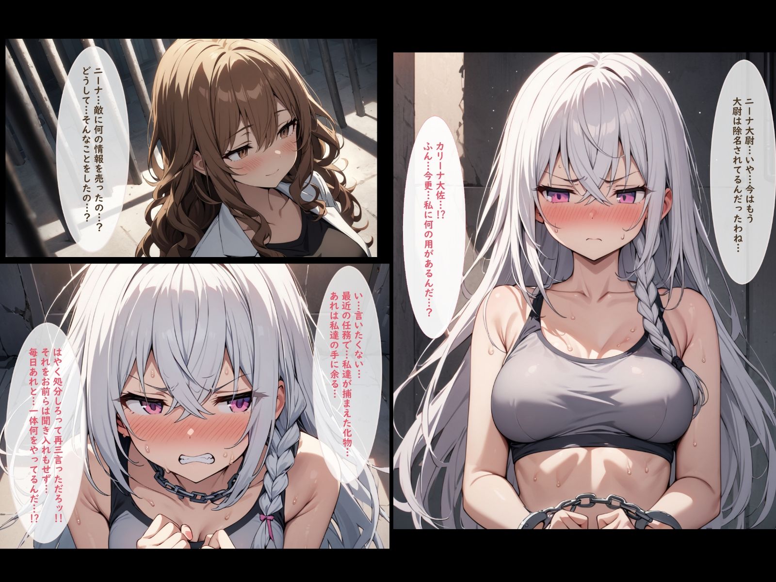 武装少女が触手に襲われたりふたなりになったりする話の画像7
