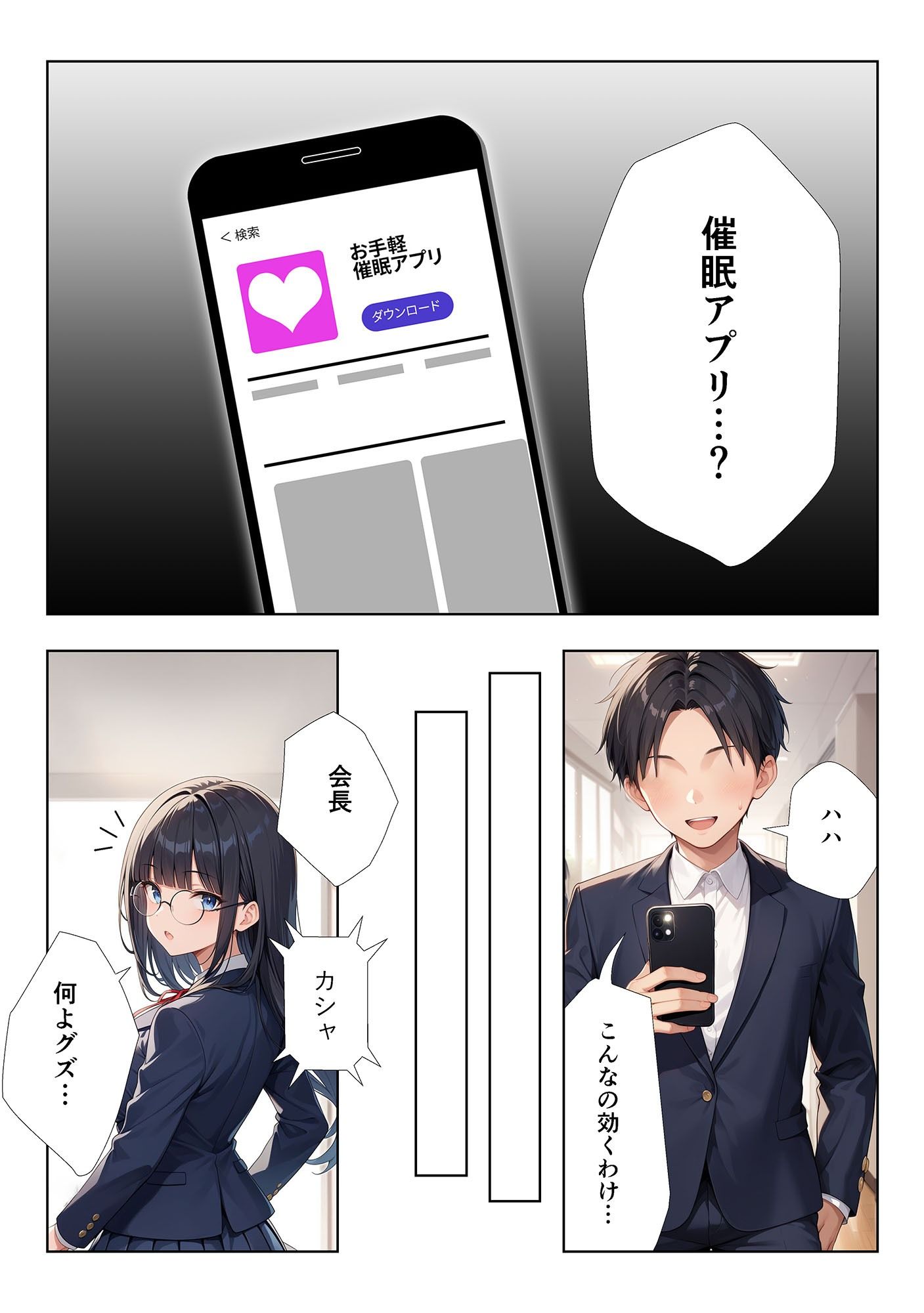 いつもうるさい生徒会長を僕専用の肉便器にするお話の画像6