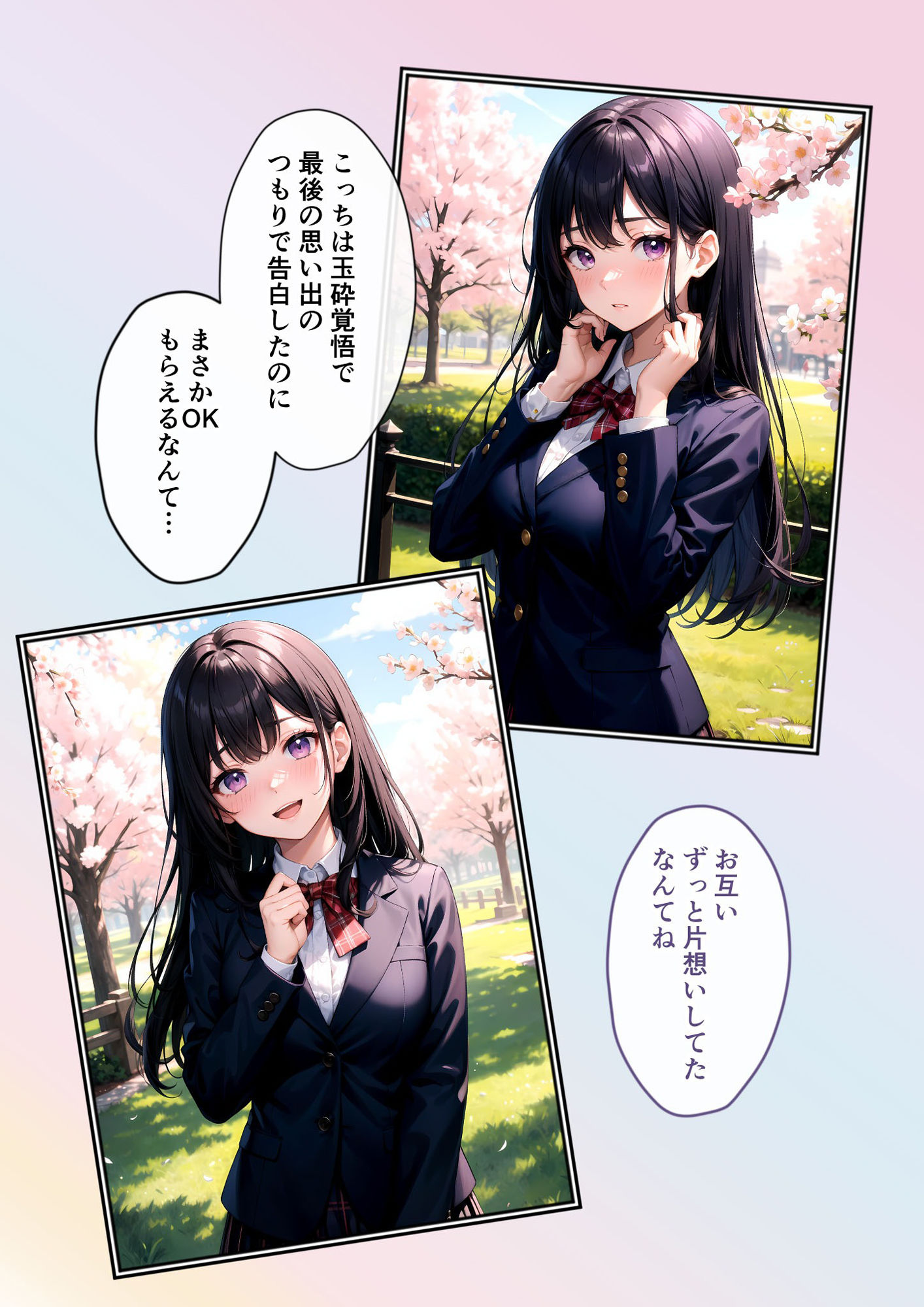 いちゃLOVE純情ベッドルーム〜思い出の卒業式、制服姿の彼女と青春ときめきエッチ〜の画像7