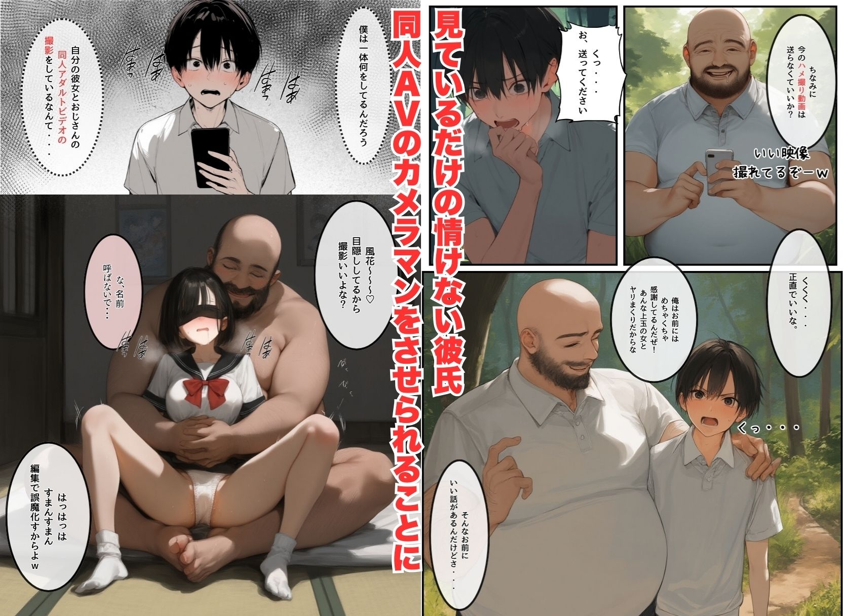 【僕の寝取らせ夏休み】あの日見た種付けプレスを僕はまだ忘れられないの画像6