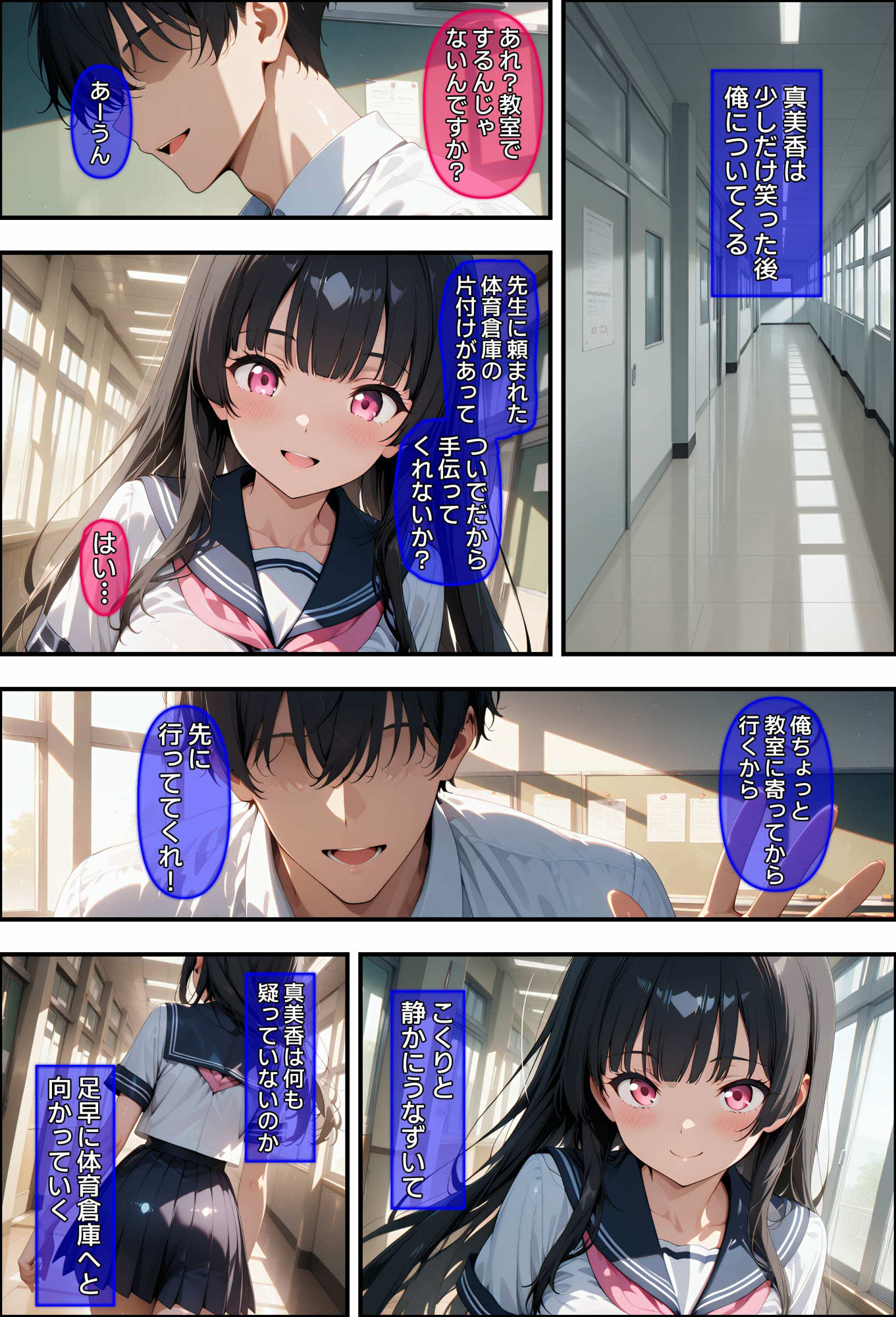 【漫画】処女の陰キャJ〇を壊した日の画像7
