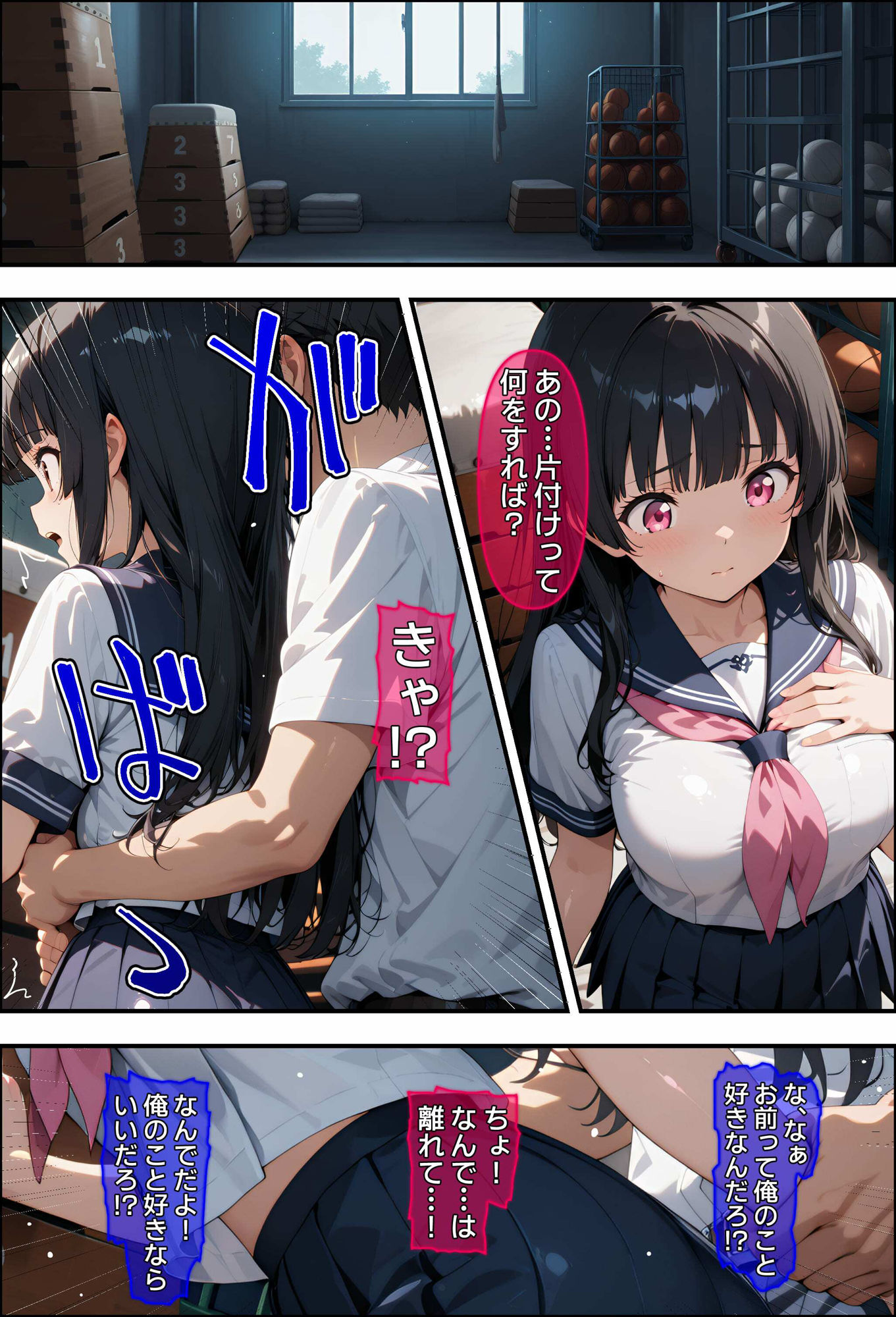 【漫画】処女の陰キャJ〇を壊した日の画像8