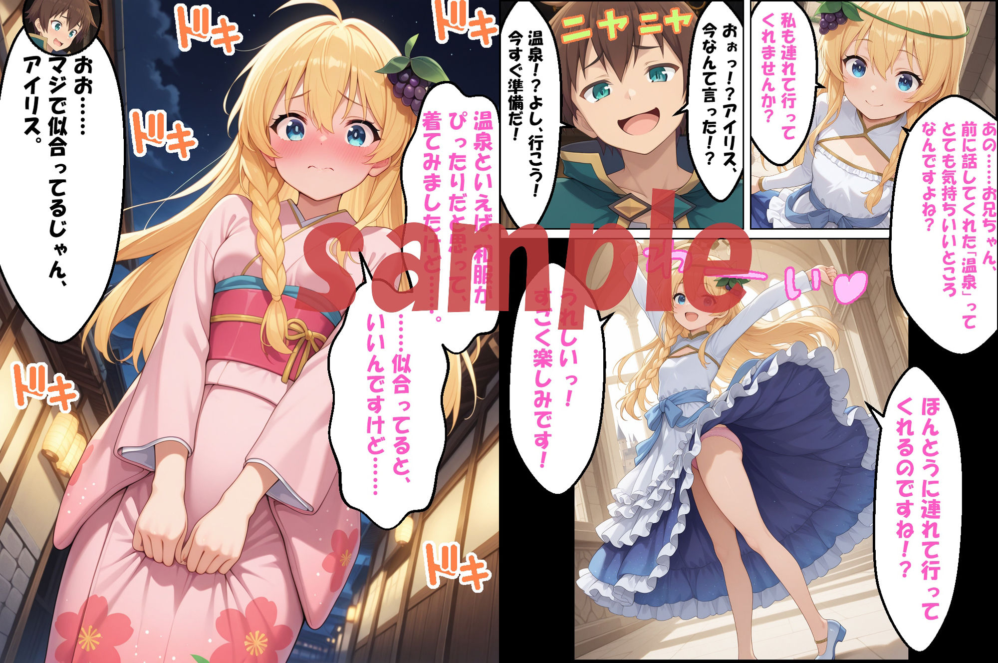 ★このすば・転スラ快楽温泉!!★ 〜シュナ&ア〇リス〜 画像6