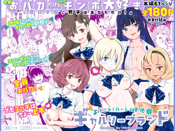 《d_563399》【全員おバカだけどみんなチンポ大好き】「ど底辺学園に男子はあなただけ!」ようこそ!ハーレム文化祭ギャルソープランド〜地味でさえないオタク君の部屋がエロいギャルたちのたまり場になってる件〜のパッケージ画像