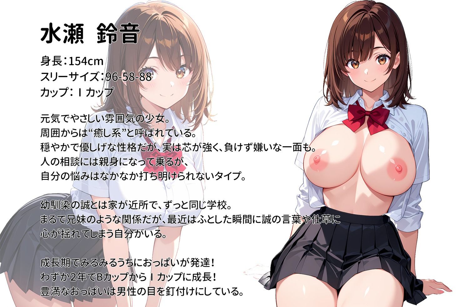 幼馴染が爆乳になったので催●アプリでヤっちゃいました!の画像8