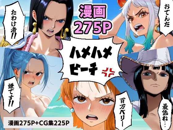 ワン○ース 催○ハメハメビーチ 【マンガ＋CG集】の商品画像