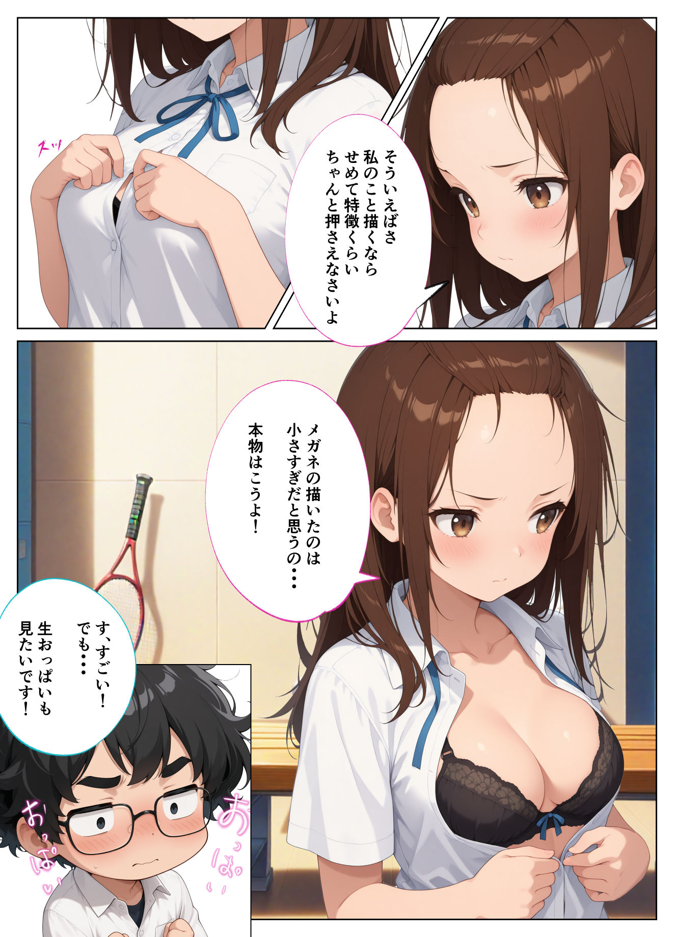 童貞モブがハーレム主人公になるまであと100日〜ぼっちメガネにイカされて〜の画像7