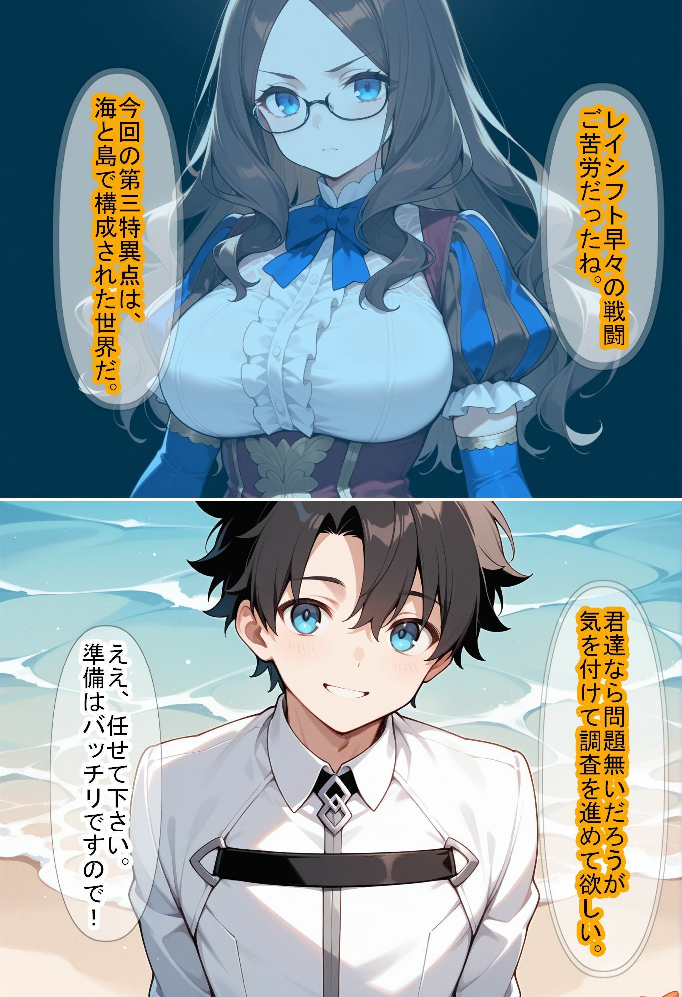 【F〇Oの世界に入ってしまったら?】〜女サーヴァントにエロい事し放題だった件〜4の画像1