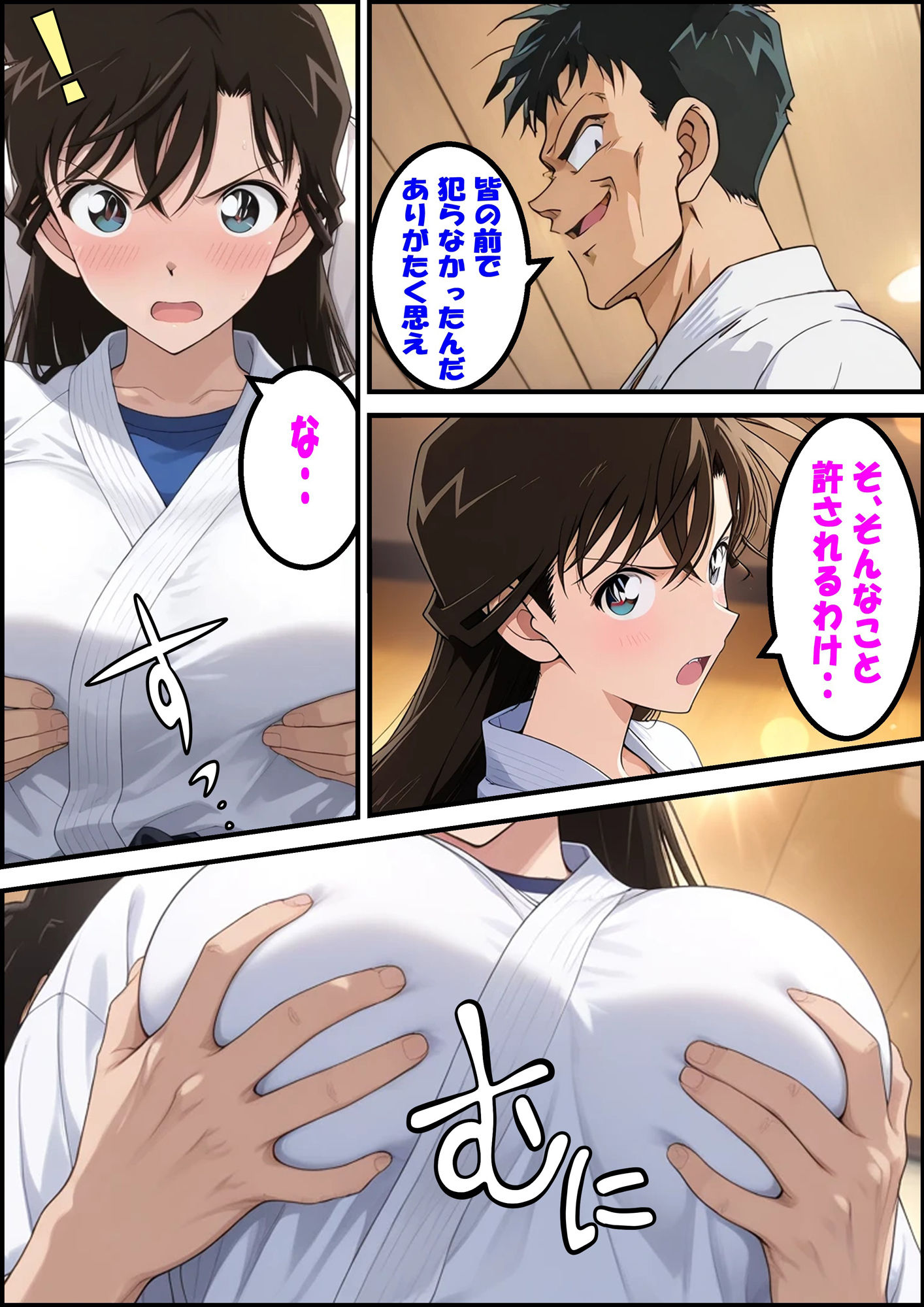 名探偵コ〇ン 毛利蘭 強●わいせつ事件の画像7