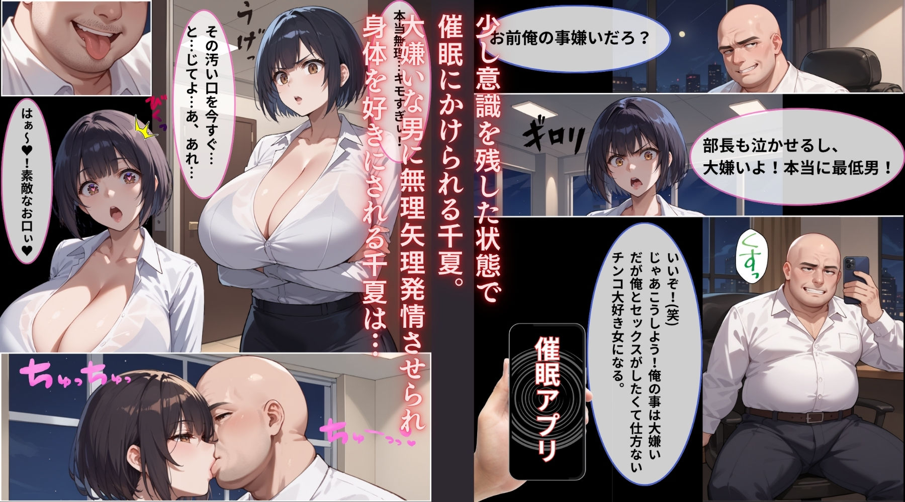 催●支配 万年ヒラ社員の俺を馬鹿にする生意気巨乳新入社員が来たので新人裏研修でメス堕ちさせてみた。の画像7