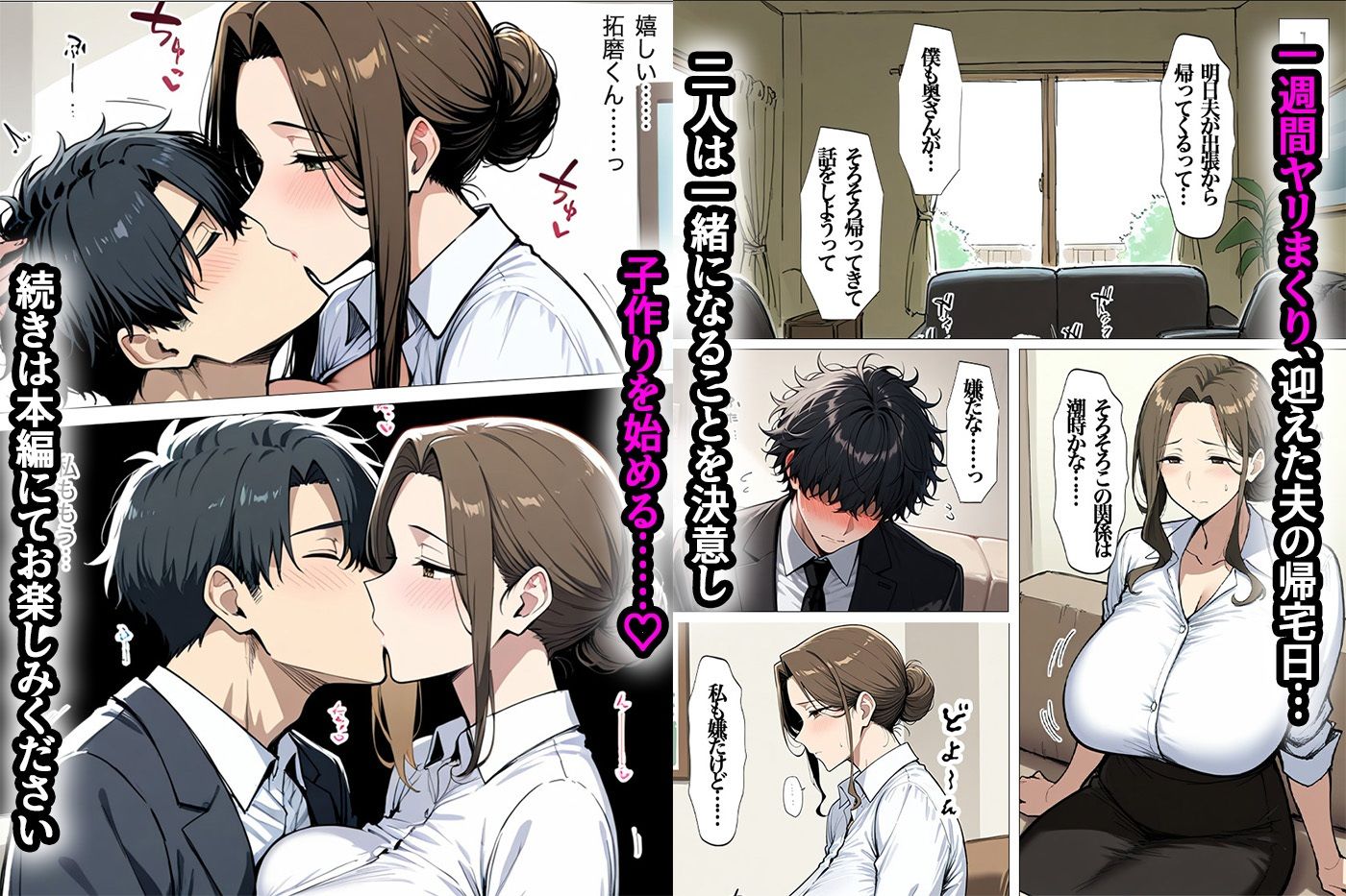 爆乳OLの兄の奥さんと出張中の兄の家で本気ナカだしセックスの画像10