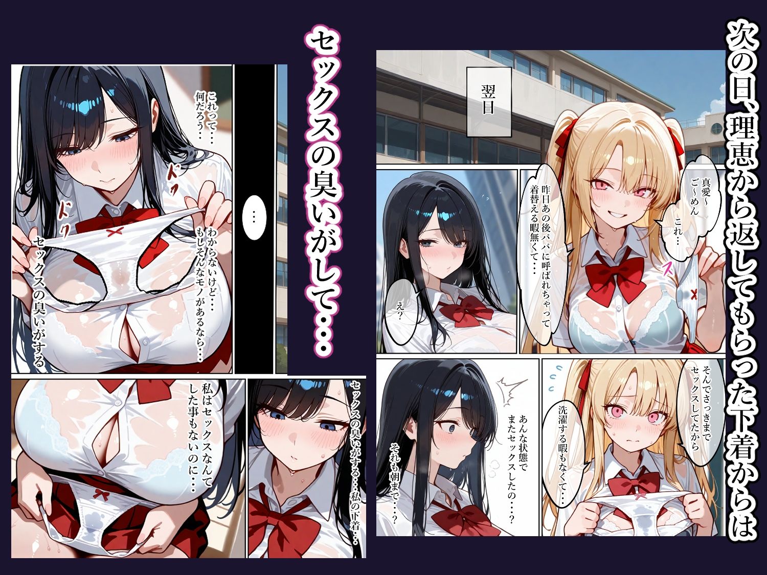 一般的パパ活事情〜大人の世界なんて知らなかった私が友達のパパを寝とっちゃう話〜の画像6