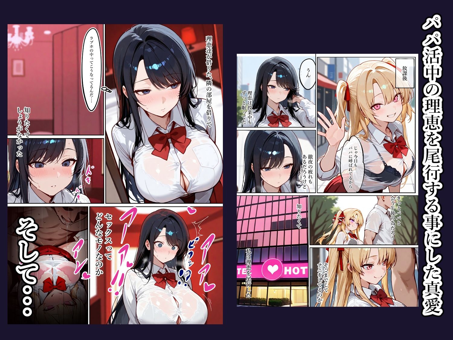 一般的パパ活事情〜大人の世界なんて知らなかった私が友達のパパを寝とっちゃう話〜の画像8