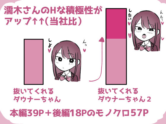 抜いてくれるダウナーちゃん テスト明けのエッチが最高すぎた編の画像9