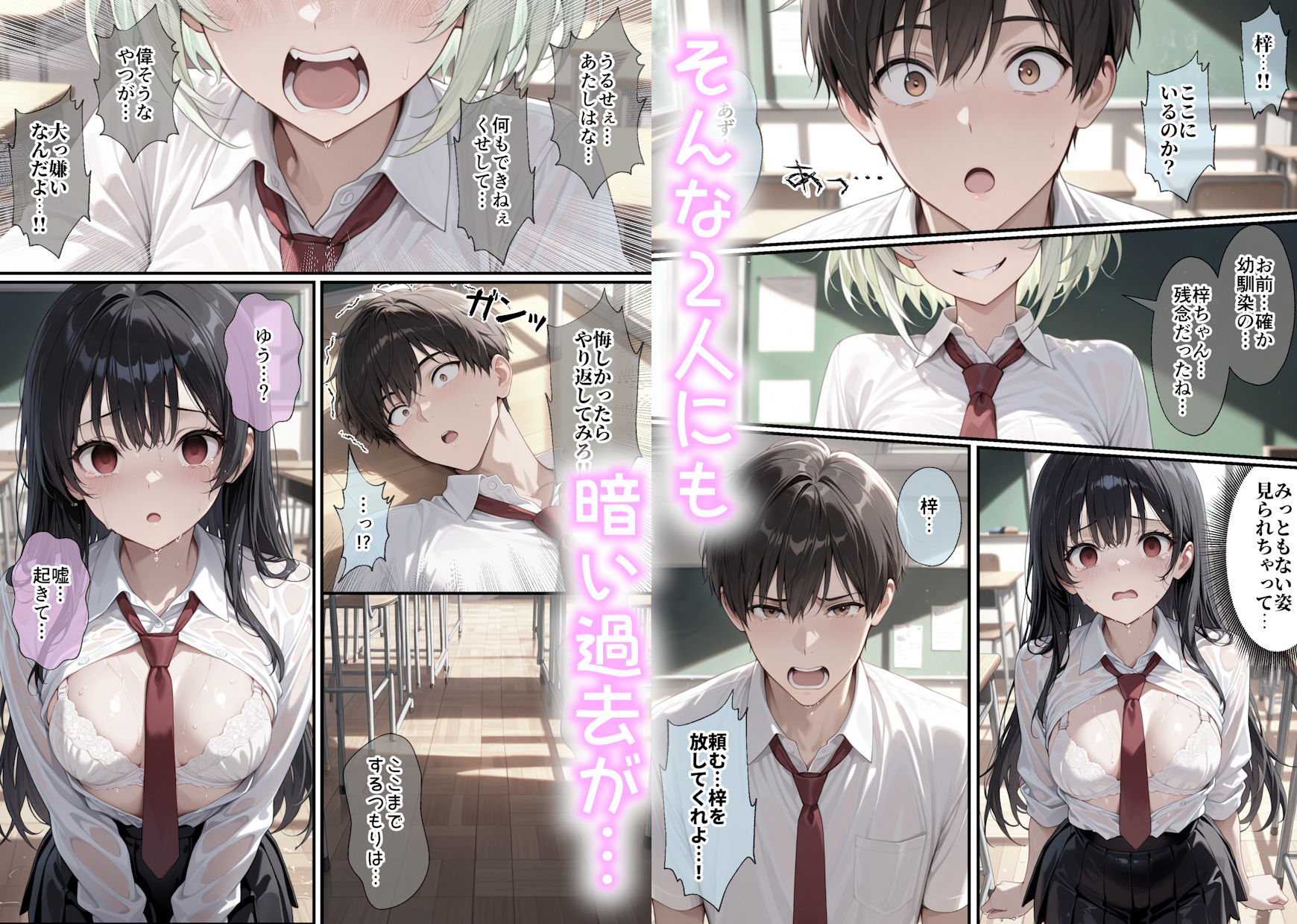 実はHな黒髪ちゃん 〜初めての幸せH編〜の画像8