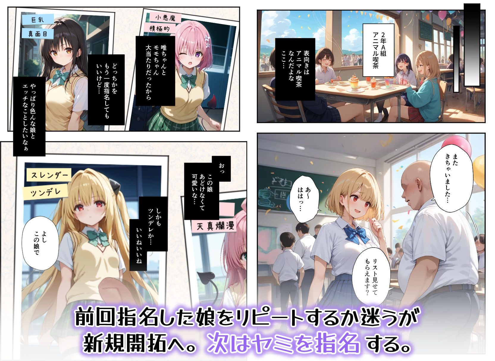秘密の学園風俗にようこそ！ヤミ編 (dcomic jp-003)