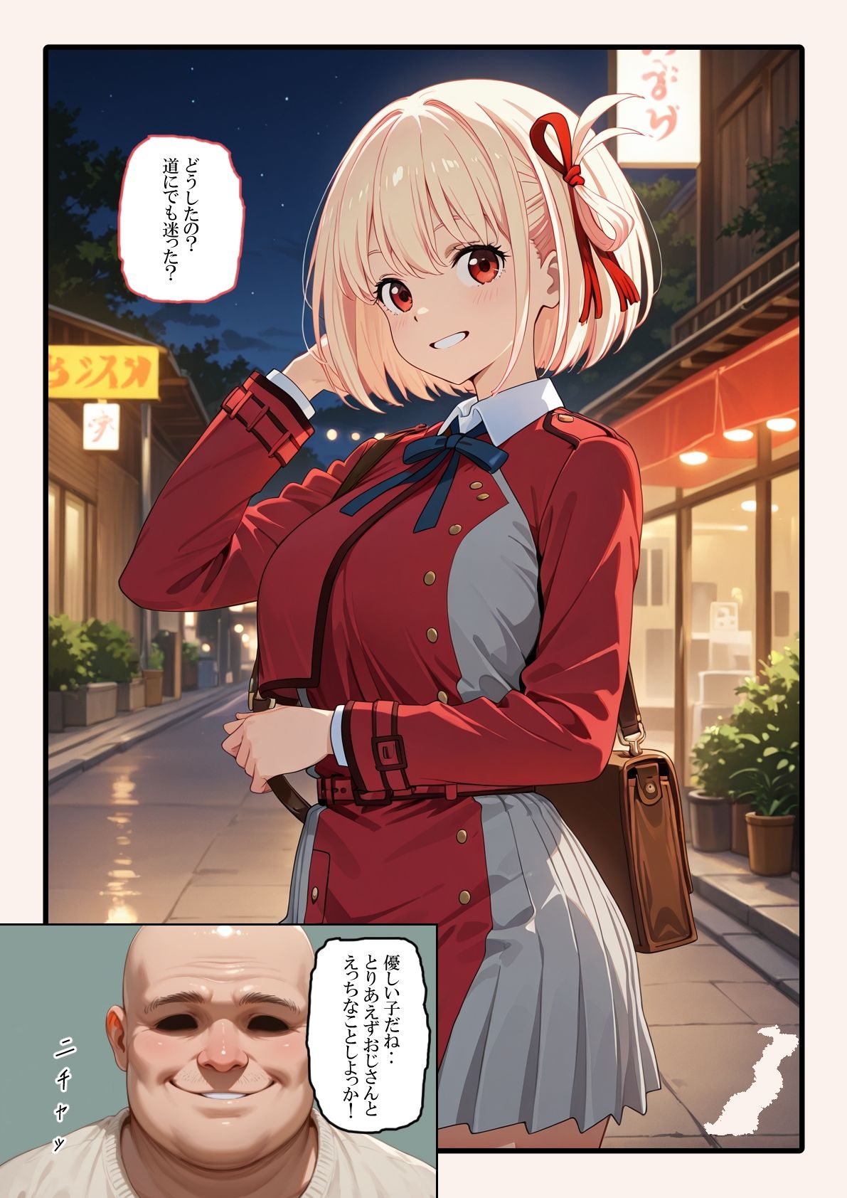 催●おじさんに喫茶リコリ●が狙われました。の画像1