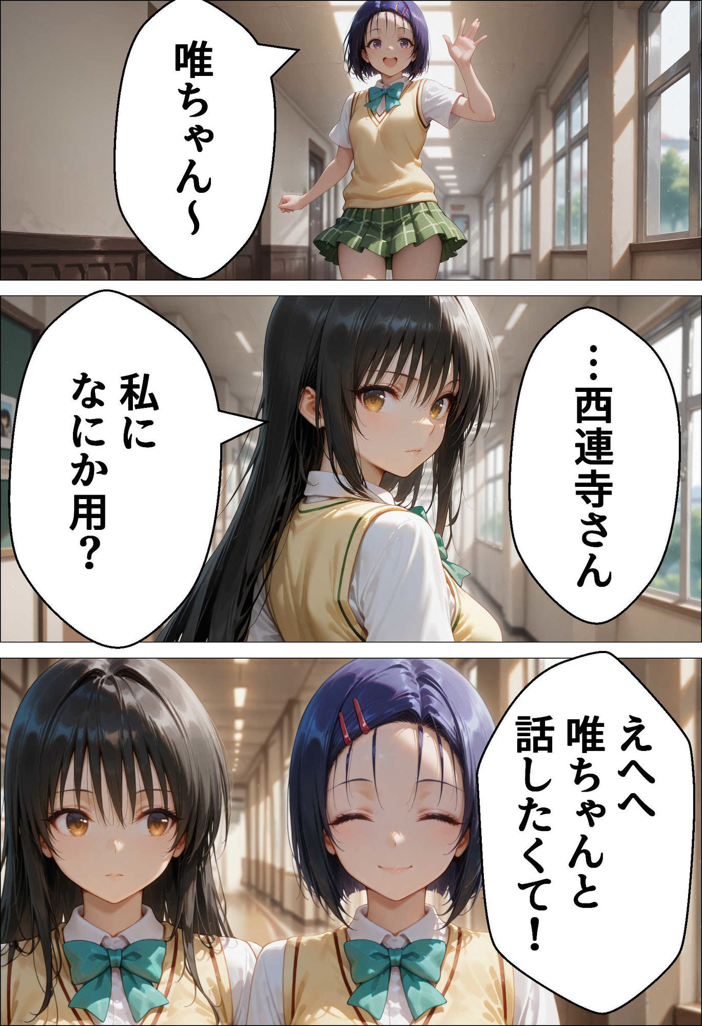 催●種付け学園 緊縛調教ボテ腹肉便器科へようこそ  西連寺〇菜と古〇川唯編の画像8